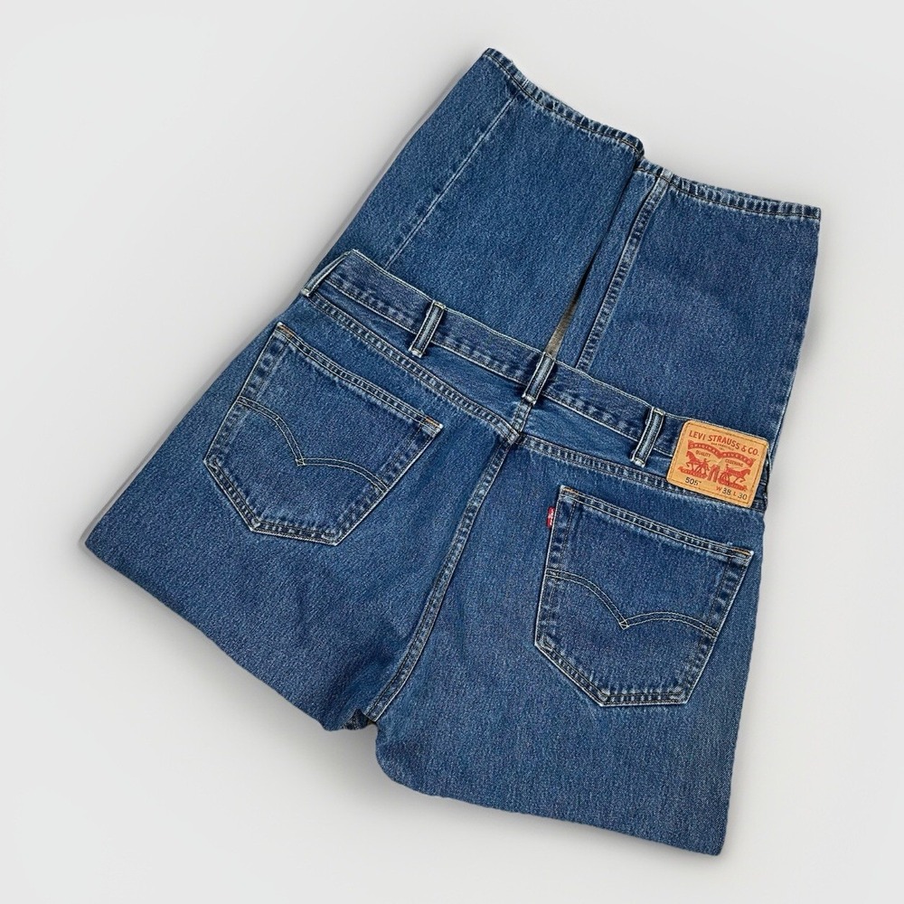 Levi's 505 Red Tab 38x30 Regular Fit Straight Leg Denim‎ Jeans